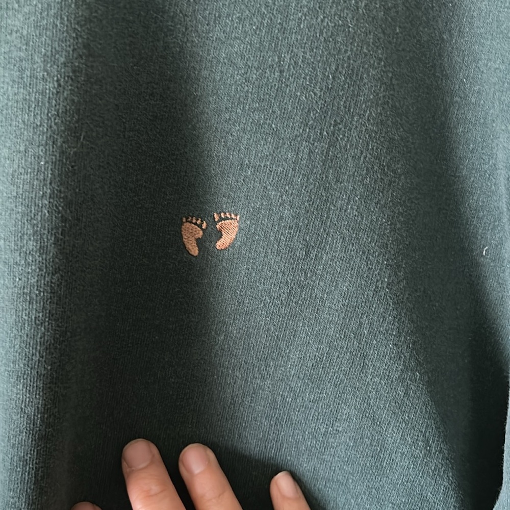 Vintage Green Kids Sweatshirt - Picture 5 of 6